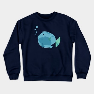 Baby and mom fish Crewneck Sweatshirt